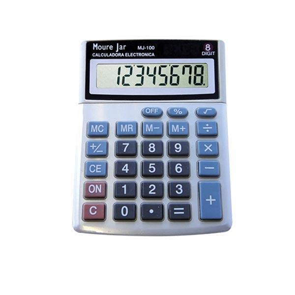 Calculadora Eletr&ocirc;nica Mesa MJ-100 Moure Jar 8 D&iacute;gitos com Som