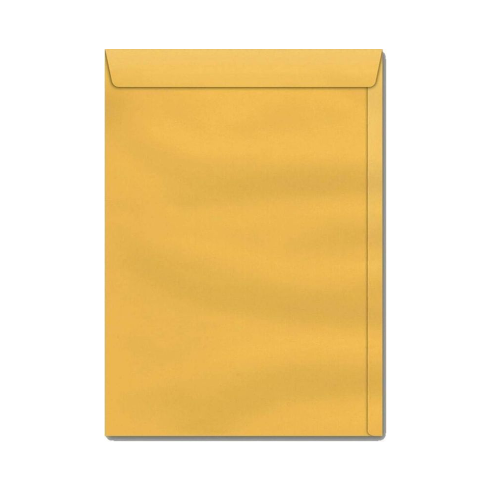 Envelope Saco Kraft Ouro 176x250 100 un