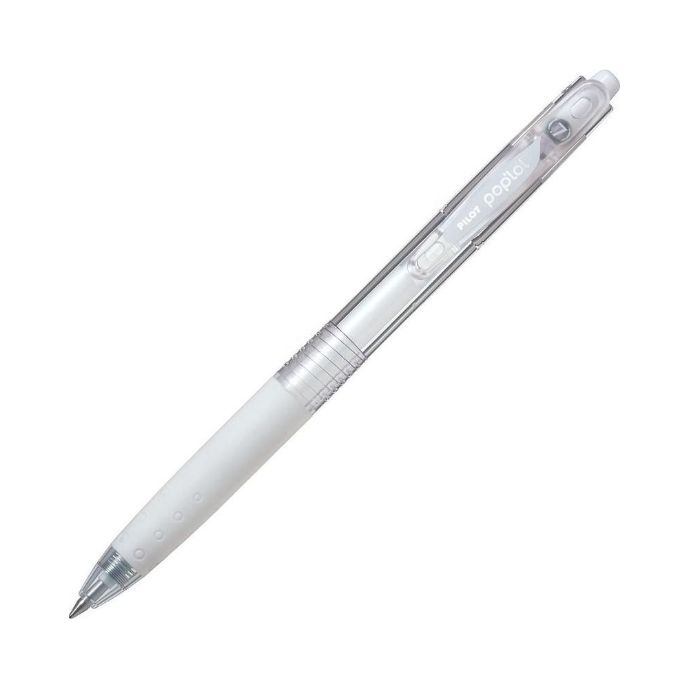Caneta Esferogr&aacute;fica Gel 0.7mm PopLol Pilot Branca