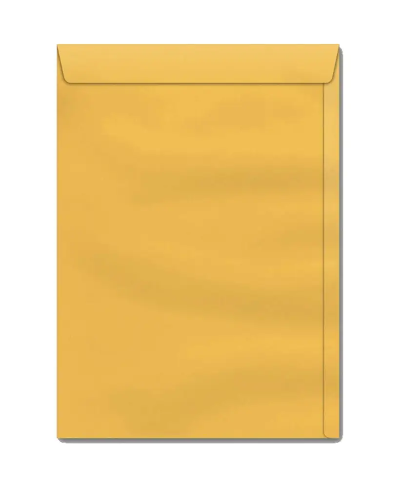 Envelope Saco Kraft Ouro 240x340 100 un