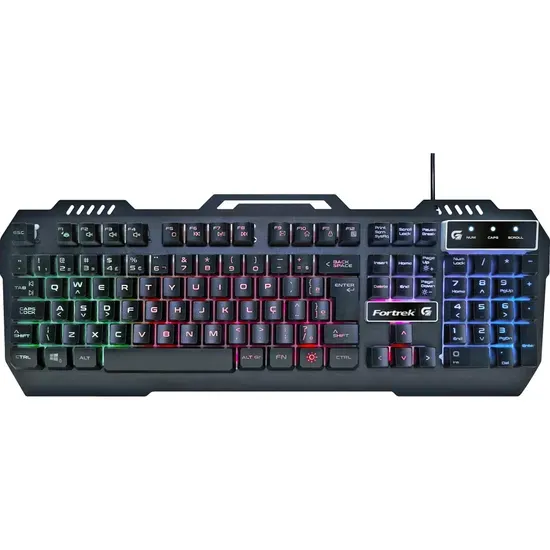 Teclado com Fio Crusader Fortrek