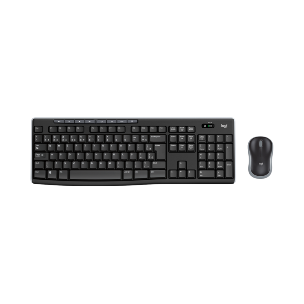 Teclado e Mouse sem fio MK270 Logitech