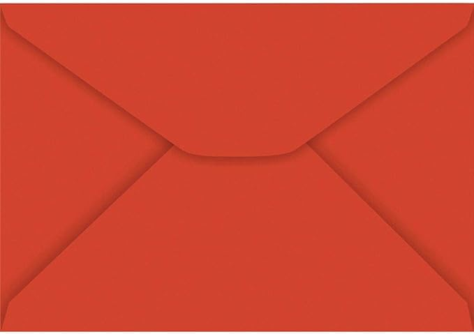 Envelope Carta 2473 Foroni Vinho 114x162mm 85g 100 unidades