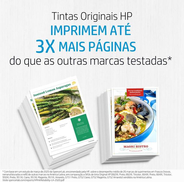 Cartucho Ink Advantage 664XL HP Preto 8.5ml