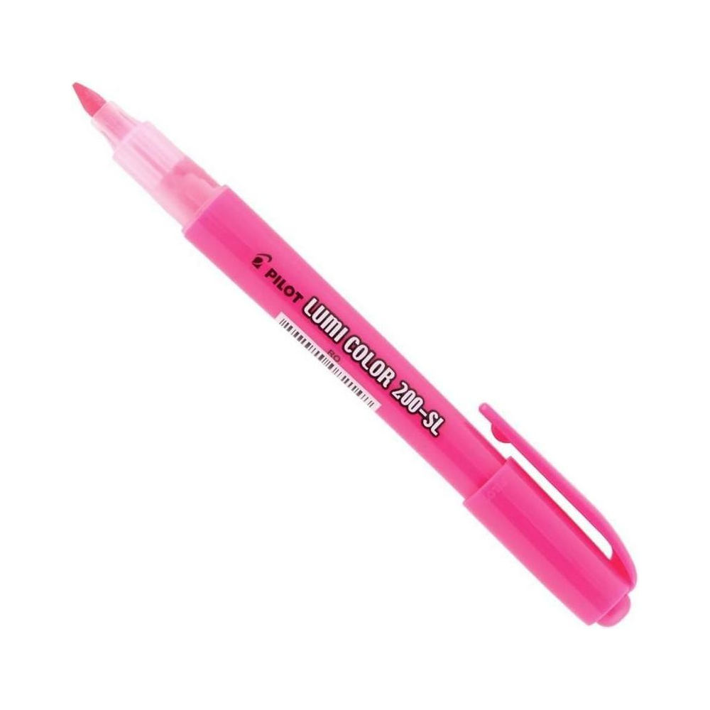 Marca Texto Hidrogr&aacute;fica Lumi Color Neon 200-SL Pilot Rosa