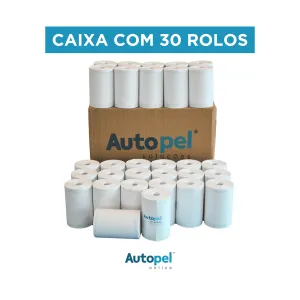 Bobina Térmica Branca 80x40 Autopel Caixa com 30 unidades