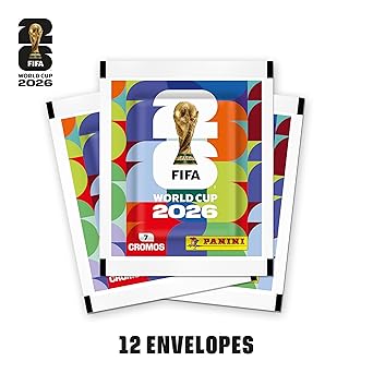 Kit 84 Figurinhas FIFA World Cup 2026 (12 Envelopes) Panini