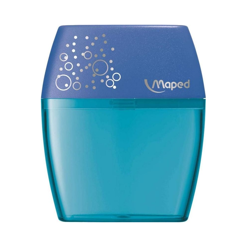 Apontador Duplo com Dep&oacute;sito Maped Cores Sortidas Unit&aacute;rio