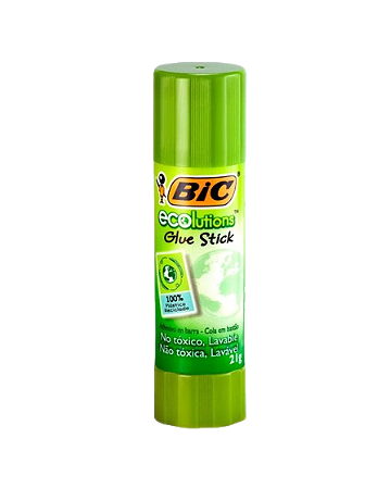 Cola Bast&atilde;o BIC Ecolutions 21g Ecol&oacute;gica