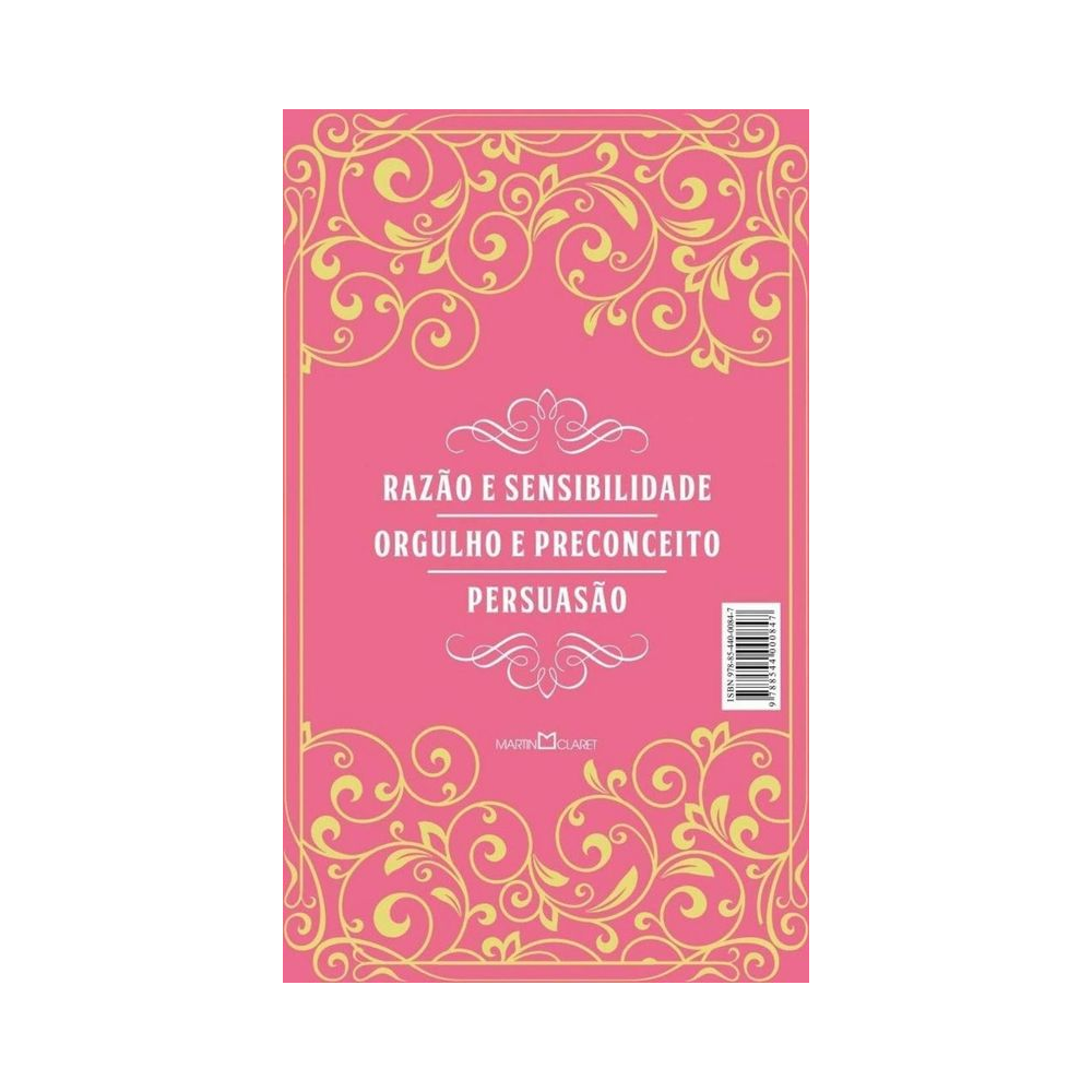 Jane Austen - Edição Especial - Capa Rosa | SupriJá