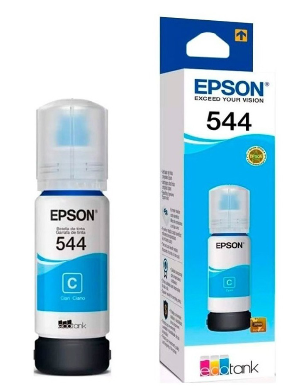 Garrafa de Tinta 544 Epson Ciano 65ml
