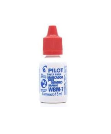 Tinta Marcador Quadro Branco WBM-7 Pilot Vermelha 15ml Unitário
