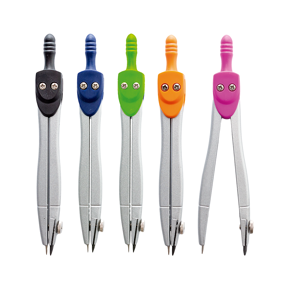 Compasso Met&aacute;lico com Estojo Leo & Leo Cores Sortidas Unit&aacute;rio