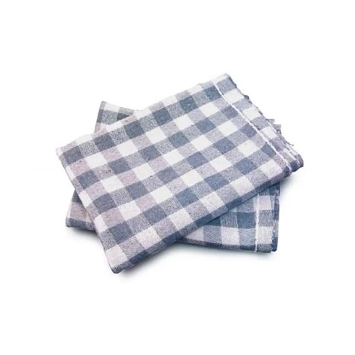 Pano de Ch&atilde;o Saco Alvejados Xadrez 40x62cm