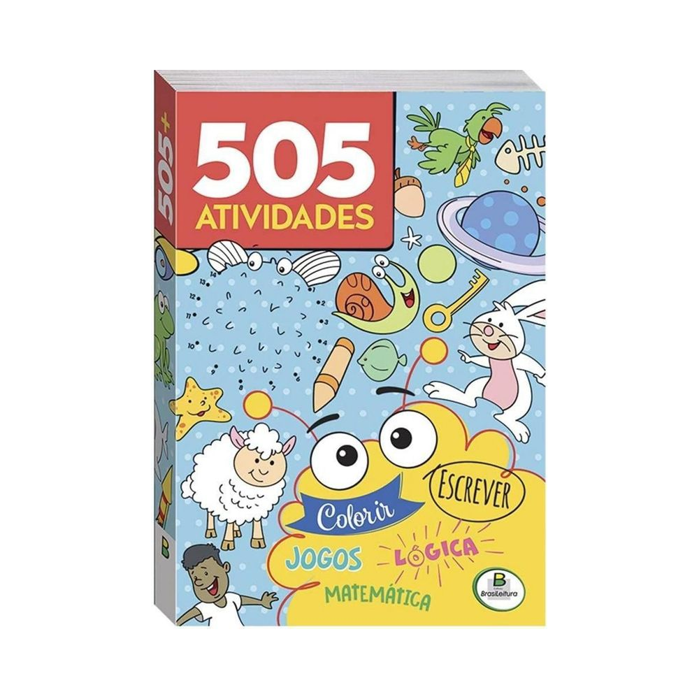 Livro de Atividades 505 Atividades Todolivro Colorido