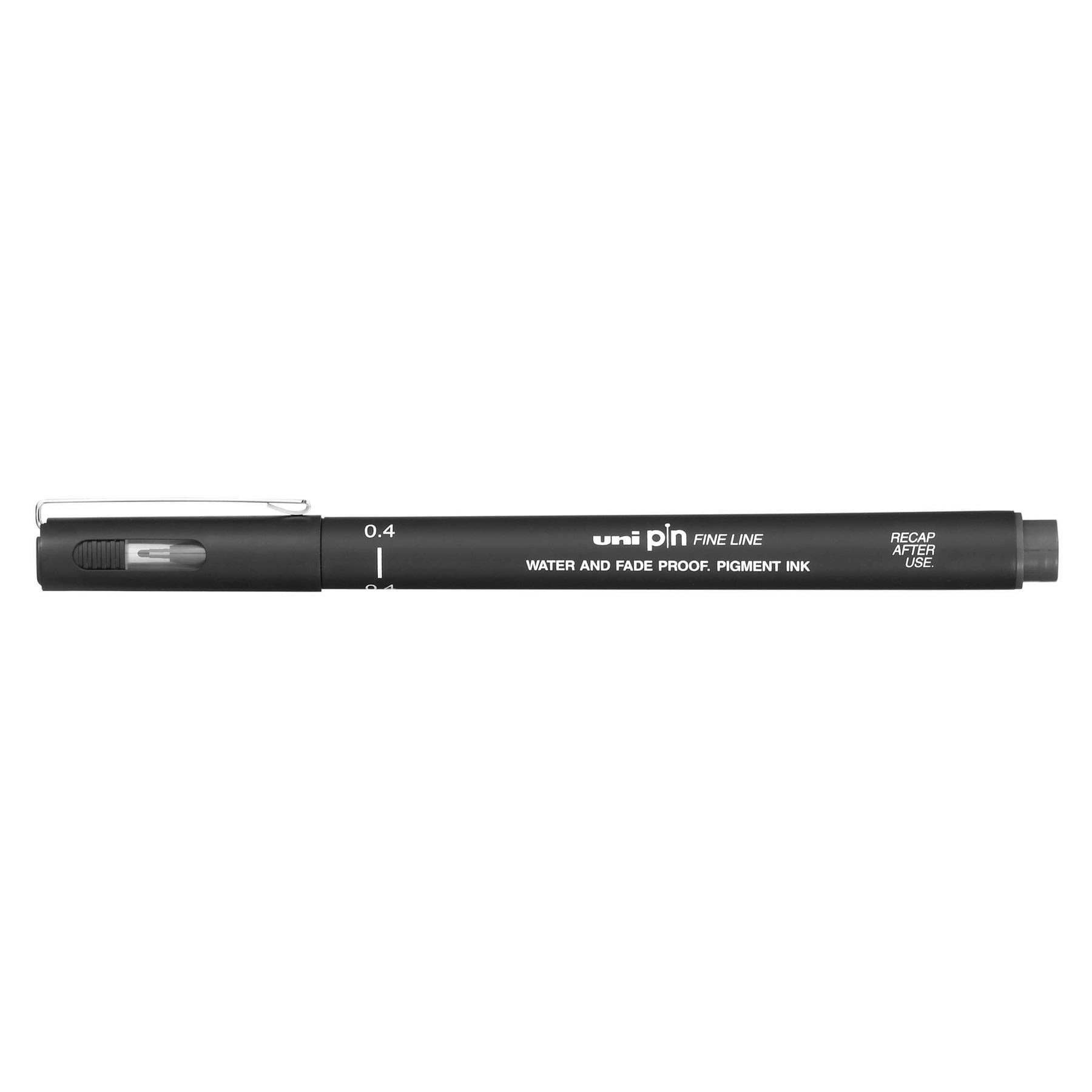 Caneta Nankin Fine Line 0.4mm Preta Uni-ball