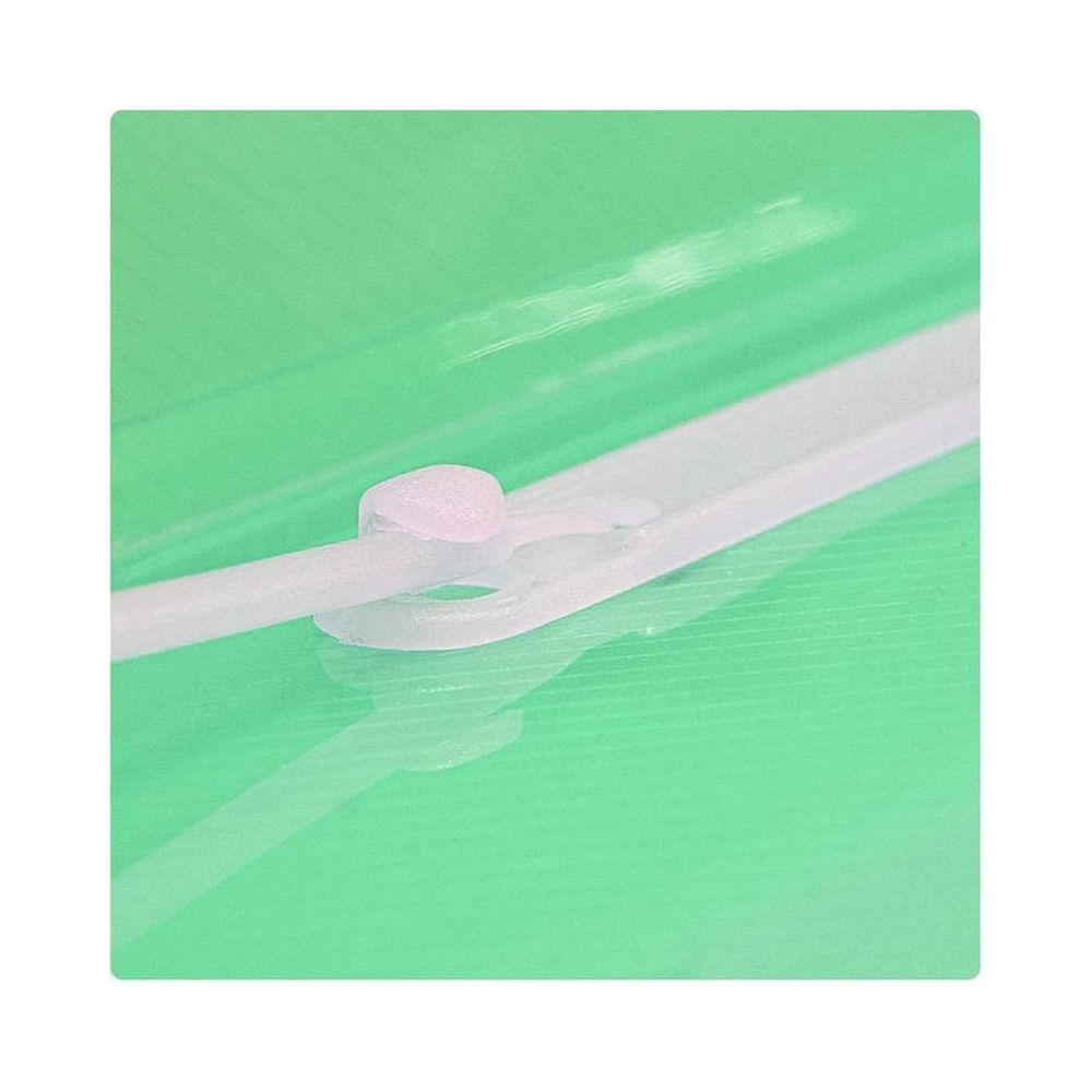 Pasta Grampo Trilho Polipropileno Of&iacute;cio DAC Verde