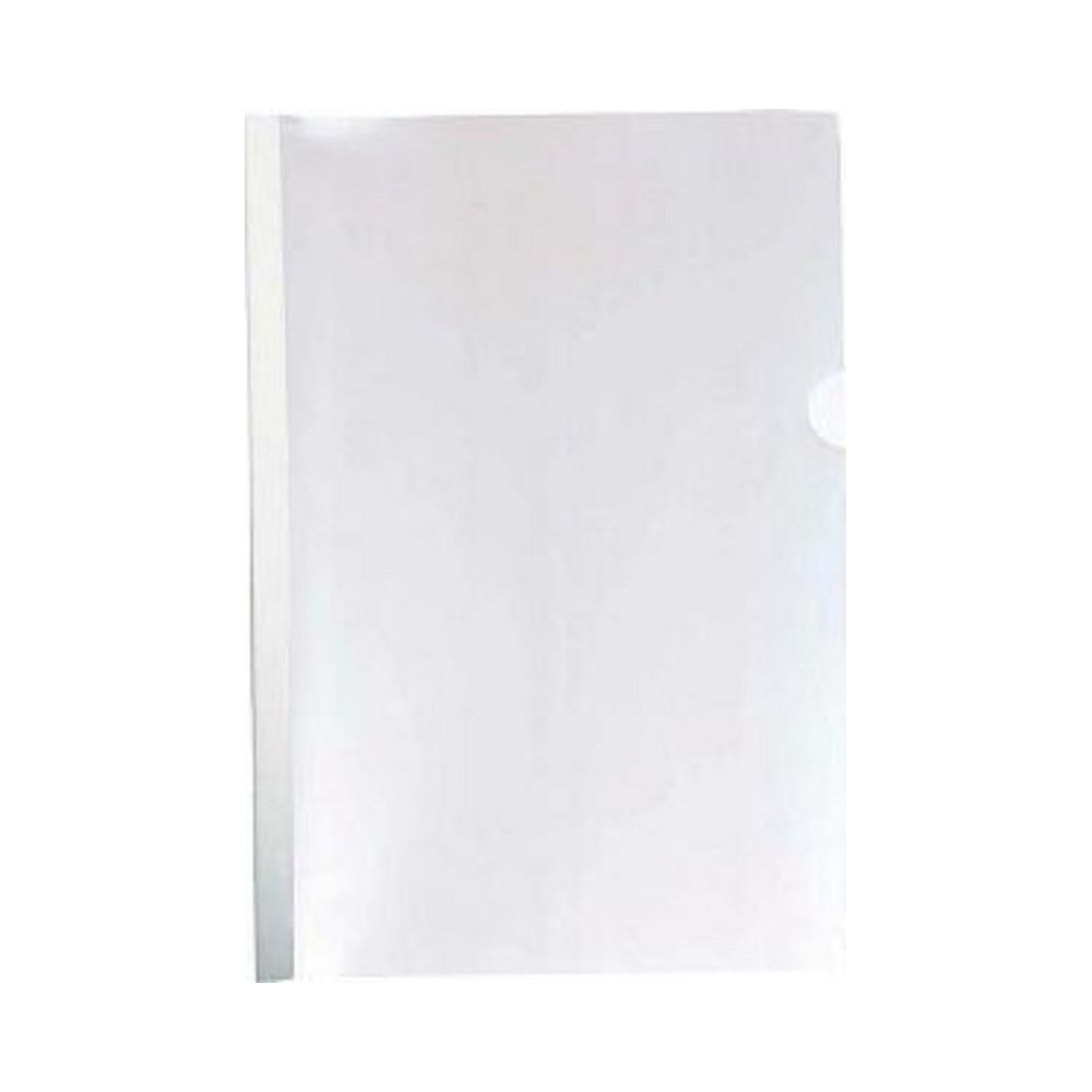 Pasta em L Papel A4 Polibras Cristal New Line 10 Unidades