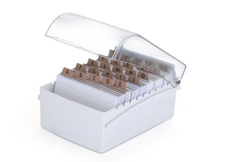 Fichário para Fichas Padronizadas 5x8 Maxcril Branco