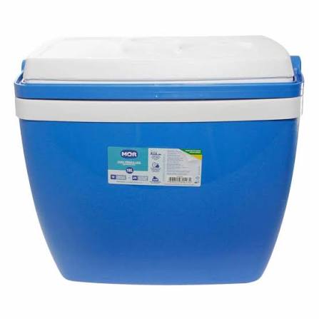 Caixa T&eacute;rmica Mor 18 Litros Azul 1 Unidade