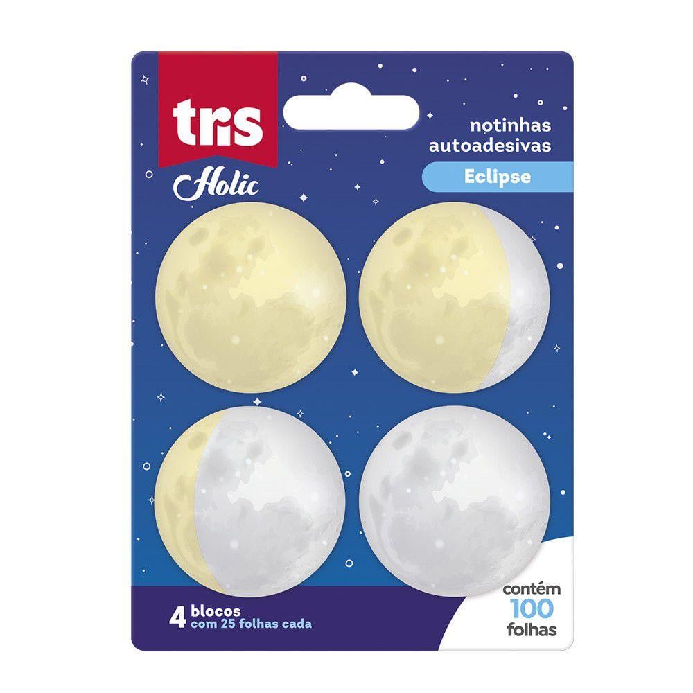 Bloco Nota Tris Holic Eclipse 45x45mm 100 folhas 902818