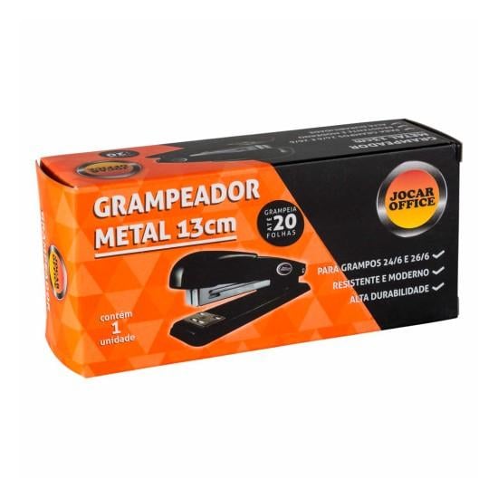 Grampeador Metal 13cm 25 folhas Jocar Office