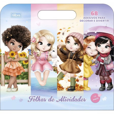 Cartilha de Atividades Maleta Joice 8 Folhas Tilibra