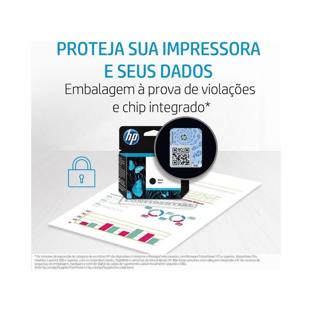 Garrafa de Tinta GT52 HP Magenta 70ml