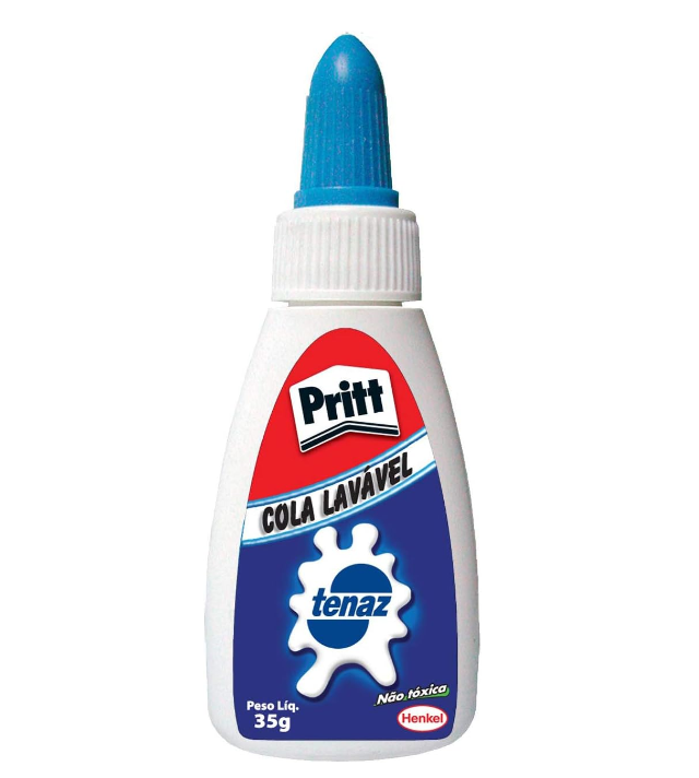 Cola L&iacute;quida Pritt Tenaz 35g Branca Lav&aacute;vel