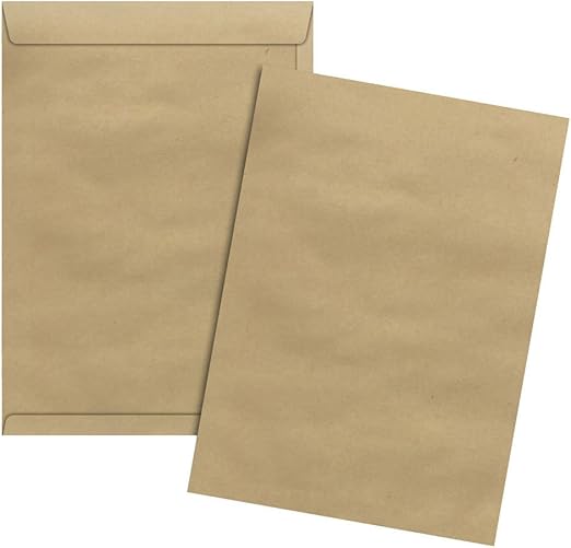 Envelope Kraft Natural 80g 185x248 Scrity - 250 un