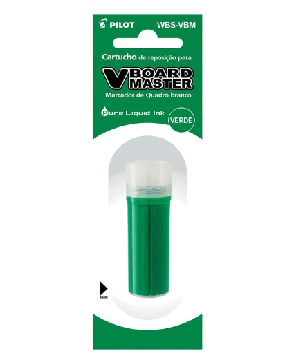 Cartucho para Reposi&ccedil;&atilde;o V Board Master Pilot Verde Unit&aacute;rio
