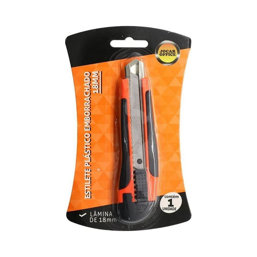 Estilete largo Emborrachado 18mm - Leonora