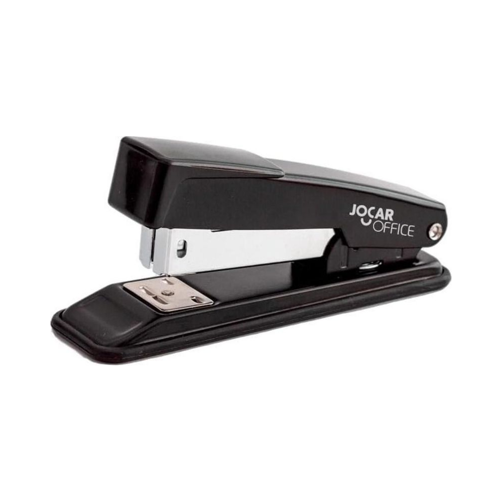 Grampeador Metal 11.5cm 20 folhas jocar Office grampos 24/6 26/6