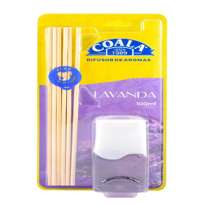 Difusor de Ambientes 5 varetas Coala Lavanda 100ml Unitário