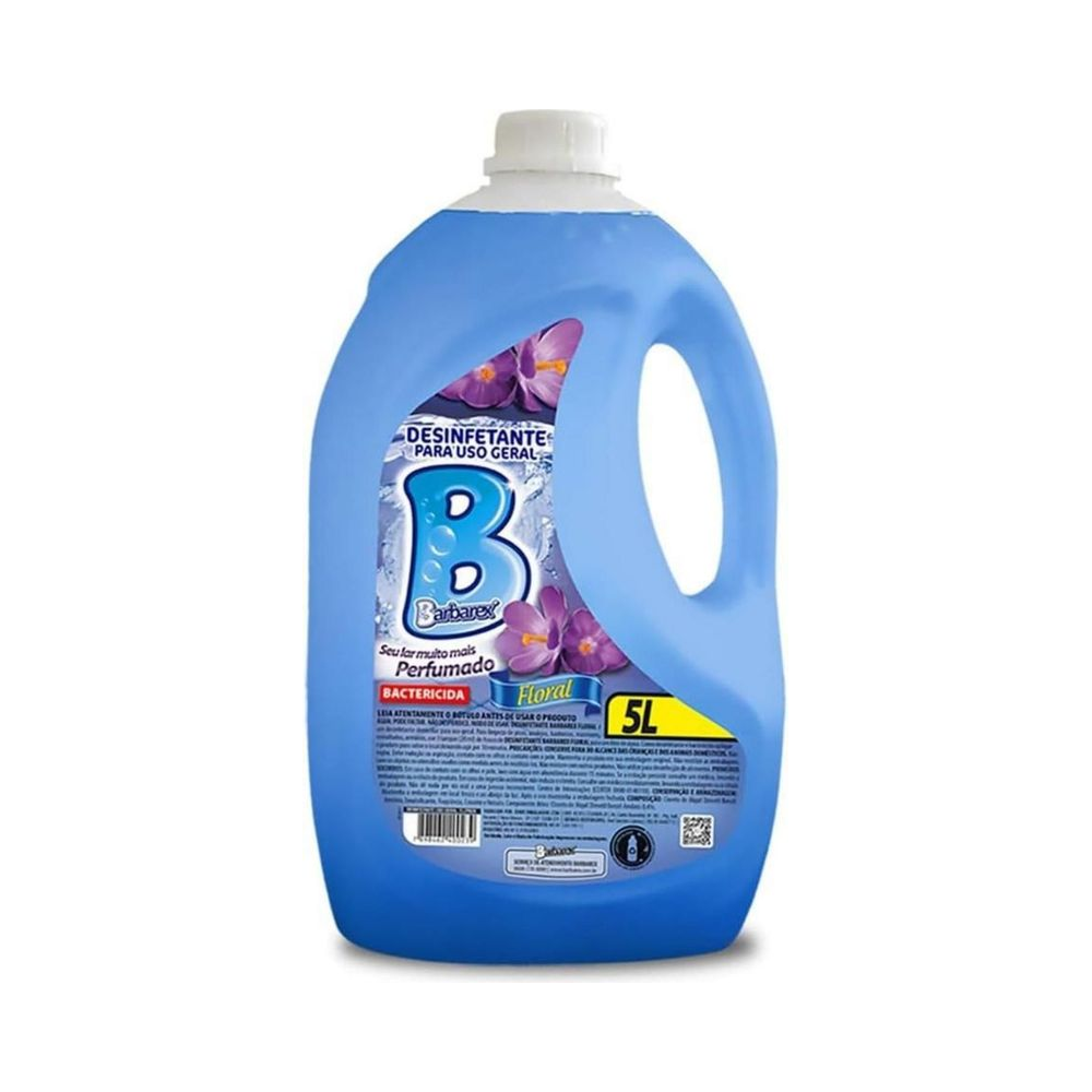 Desinfetante Bactericida 5 litros Barbarex Floral