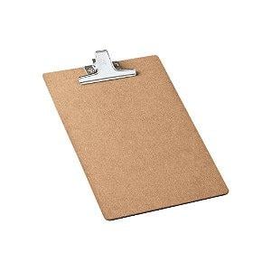 Prancheta Eucatex com Prendedor Metalico Novacril Unitaria