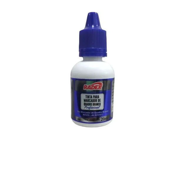 Tinta para Marcador de Quadro Branco Radex Azul 20ml