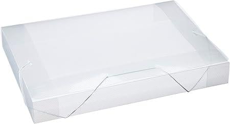 Pasta Aba El&aacute;stico Pl&aacute;stica Of&iacute;cio 55mm ACP Cristal