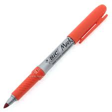 Marcador Permanente Marking Fashion BIC Laranja