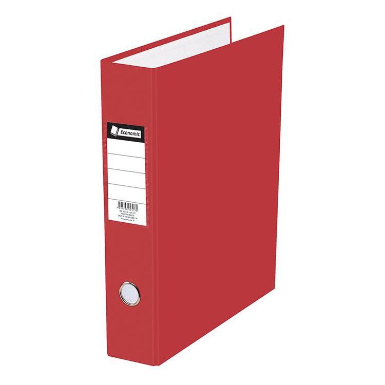 Registrador AZ Ofício Colorido 2 grampos Chies 285mm x 345mm x 80mm Vermelho Unitário