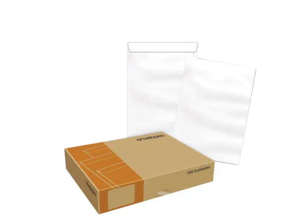 Envelope Branco SOF32 A4 229x324mm 90g Cx. 250 &ndash; Reipel