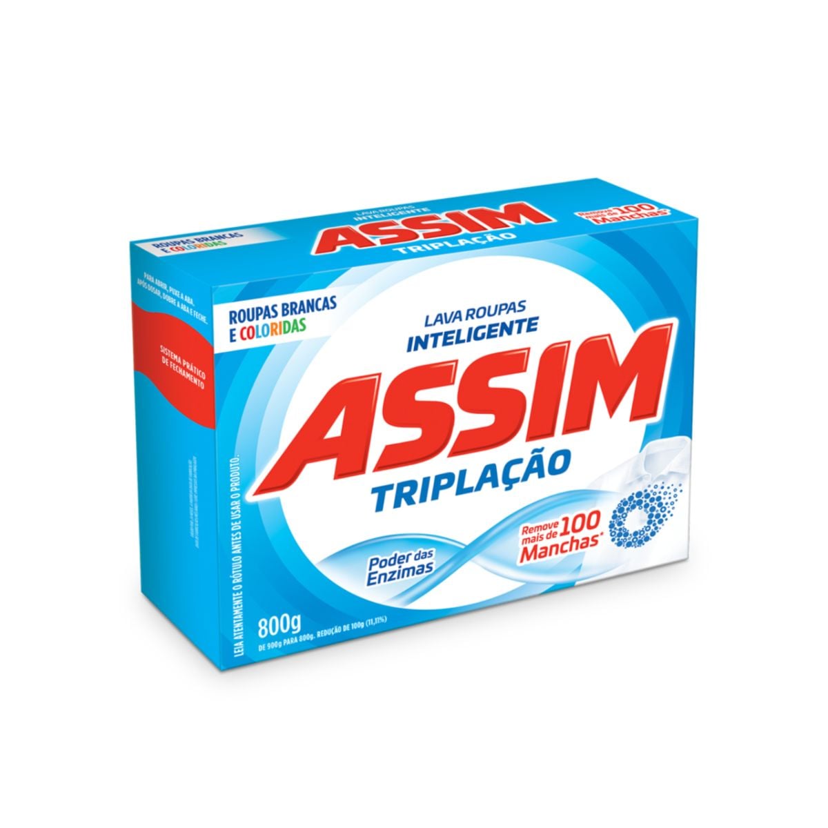 Sab&atilde;o em P&oacute; 800g Assim