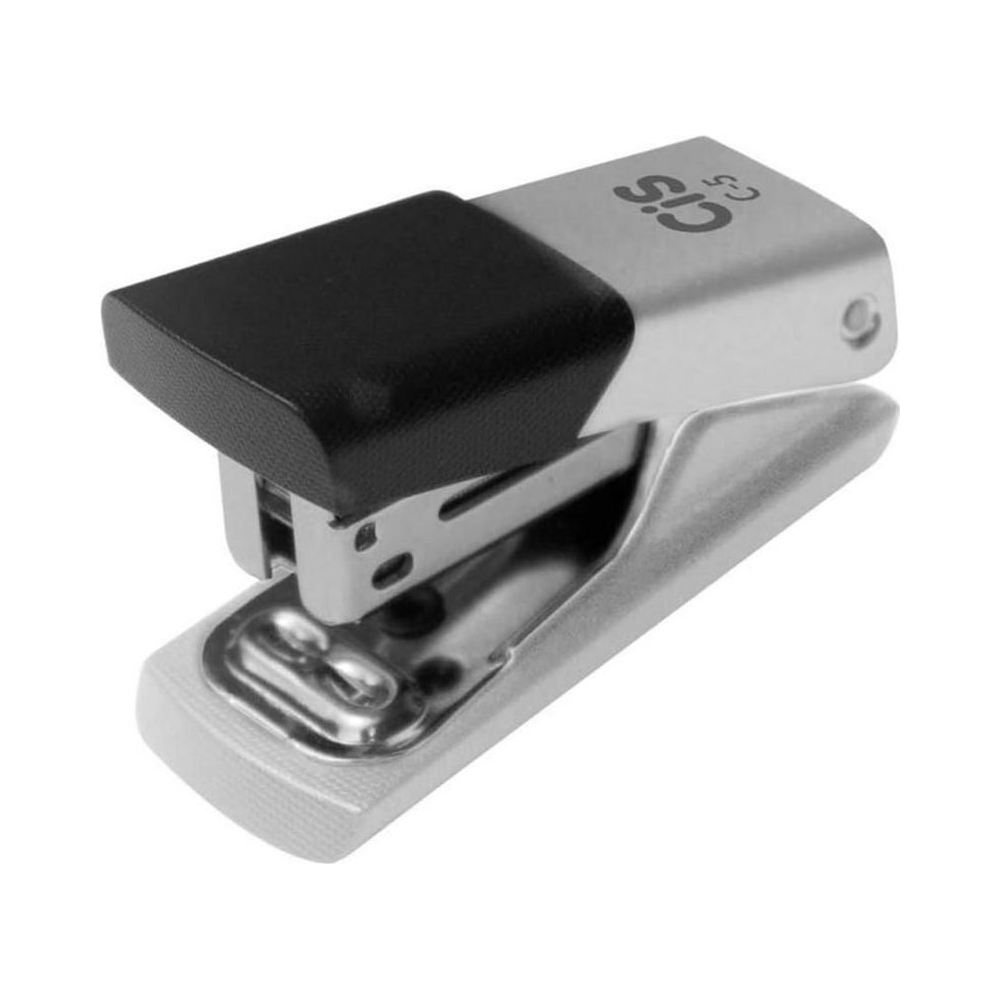 Grampeador Met&aacute;lico Compacto 12 folhas CIS C-5 Cinza Unit&aacute;rio
