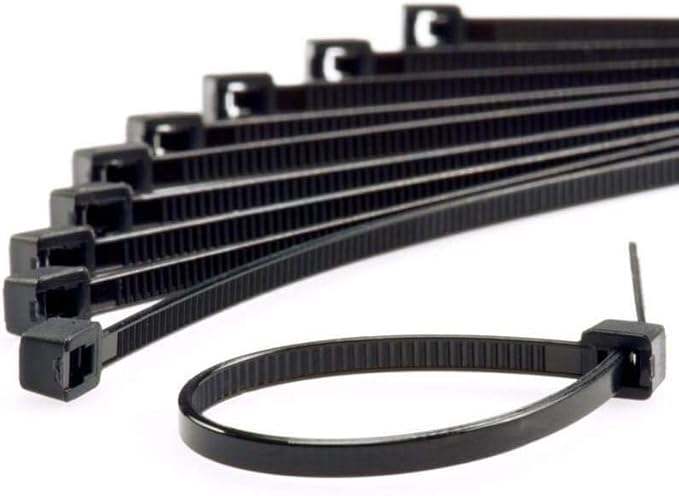 Abra&ccedil;adeira Nylon 3,6x150mm Force Line Preta