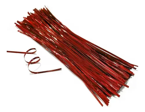Fecho Met&aacute;lico Solider Pr&aacute;tico Vermelho 0.7 X 30cm 100 Unidades
