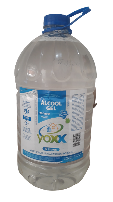 &Aacute;lcool em Gel 70&ordm; INPM Ecoflame 5 litros