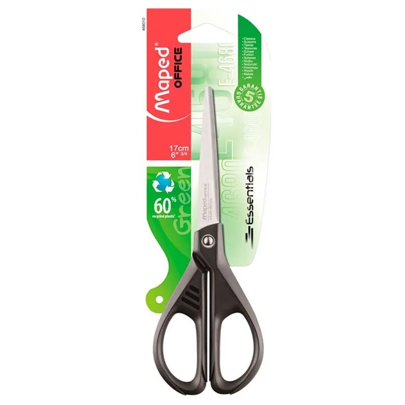 Tesoura 17cm Essentials Verde Maped