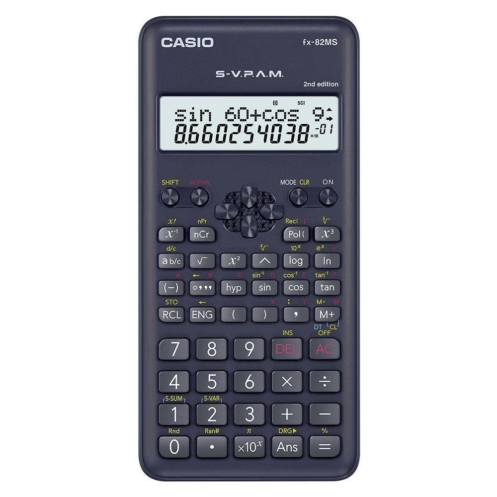 Calculadora Científica Visor de 2 linhas fx-82 MS Casio