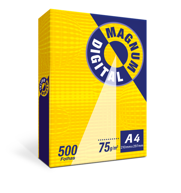 Papel Sulfite A4 75g/m&sup2; Magnum Branco