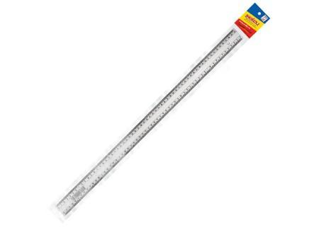 Régua Acrílica 60cm Cristal Waleu